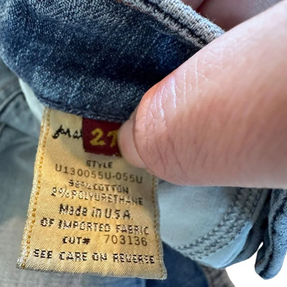 7 For All Mankind Women’s Jeans Size 27 Blue Medium Wash Denim Boot Cut Pants - Picture 10 of 14